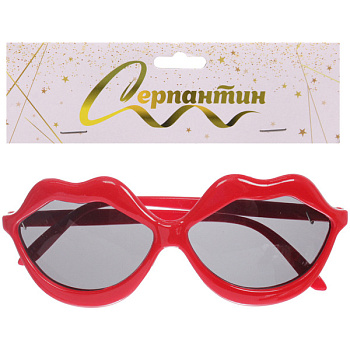Очки карнавал. Поцелуй (14,2*5,6см) 774-225